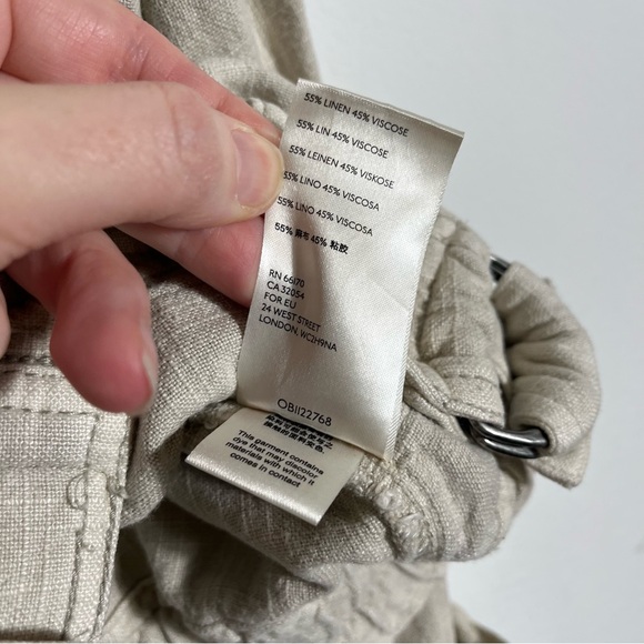 FREE PEOPLE Jayde Safari Bomber Jacket in Sand - Picture 11 of 12